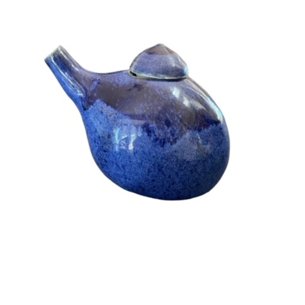 Hand made stone ware tea pot
